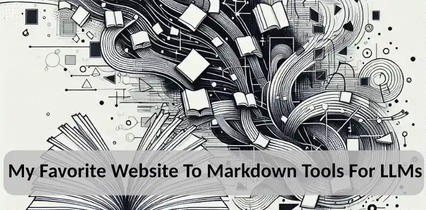 Some free and opensource tools to convert websites to markdown